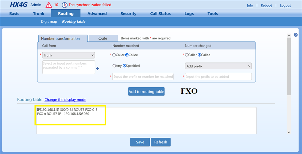 newrock-hx440-routing-table